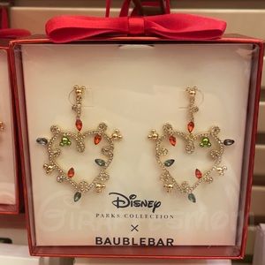 Disney Parks Mickey Mouse Holiday Lights Earrings by Baublebar